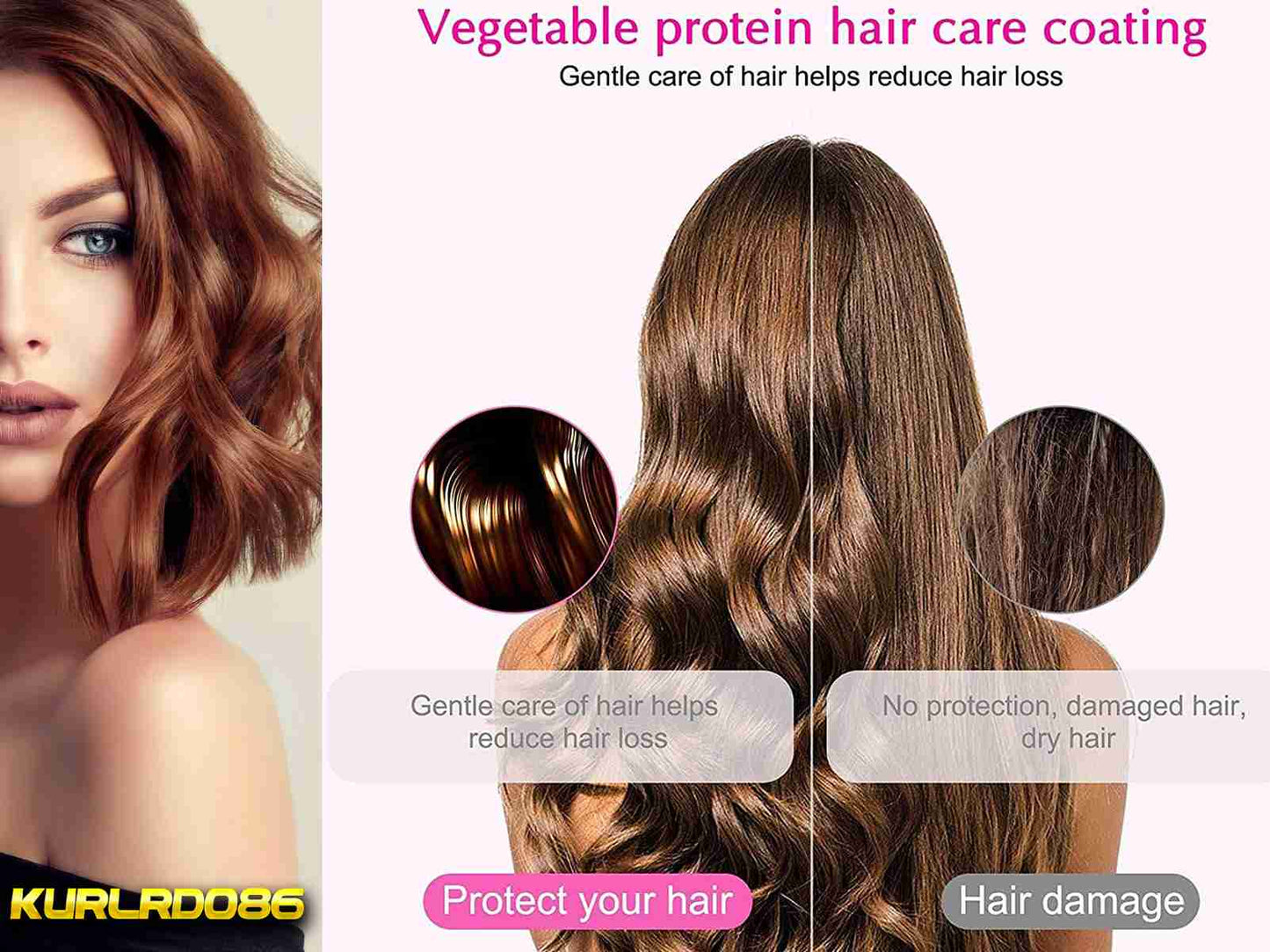 Rizador de Pelo de Cerámica Moldeador Rizos Ondas Almalux® RIZARD086