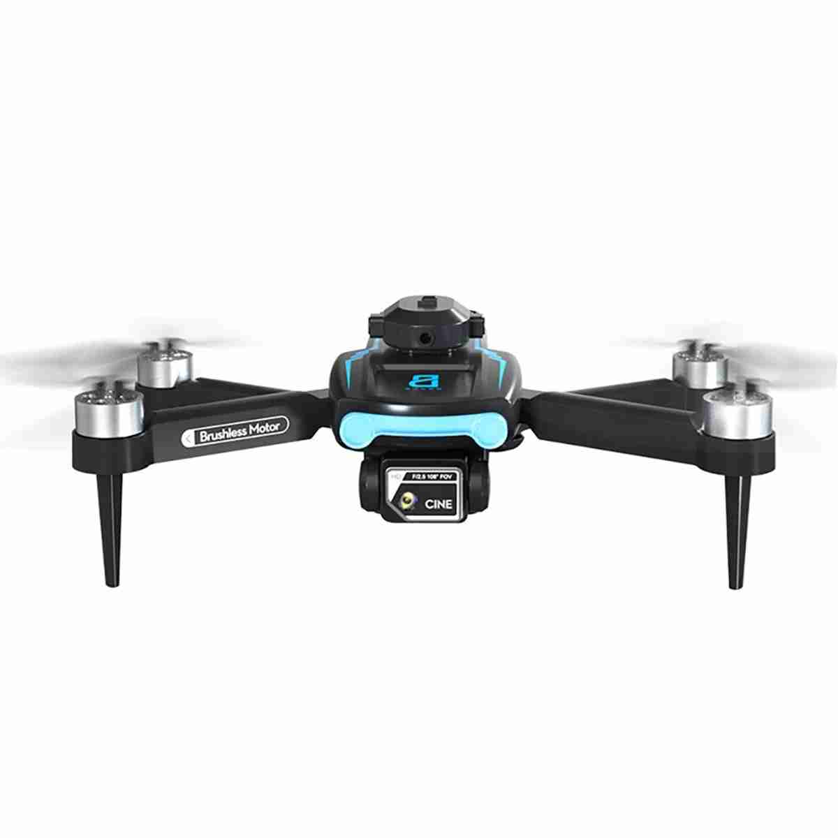 Dron teledirigido Almalux® F169 WIFI de alta definición -  cámara Dual de 360° -  Motor sin escobillas -  cuatro ejes