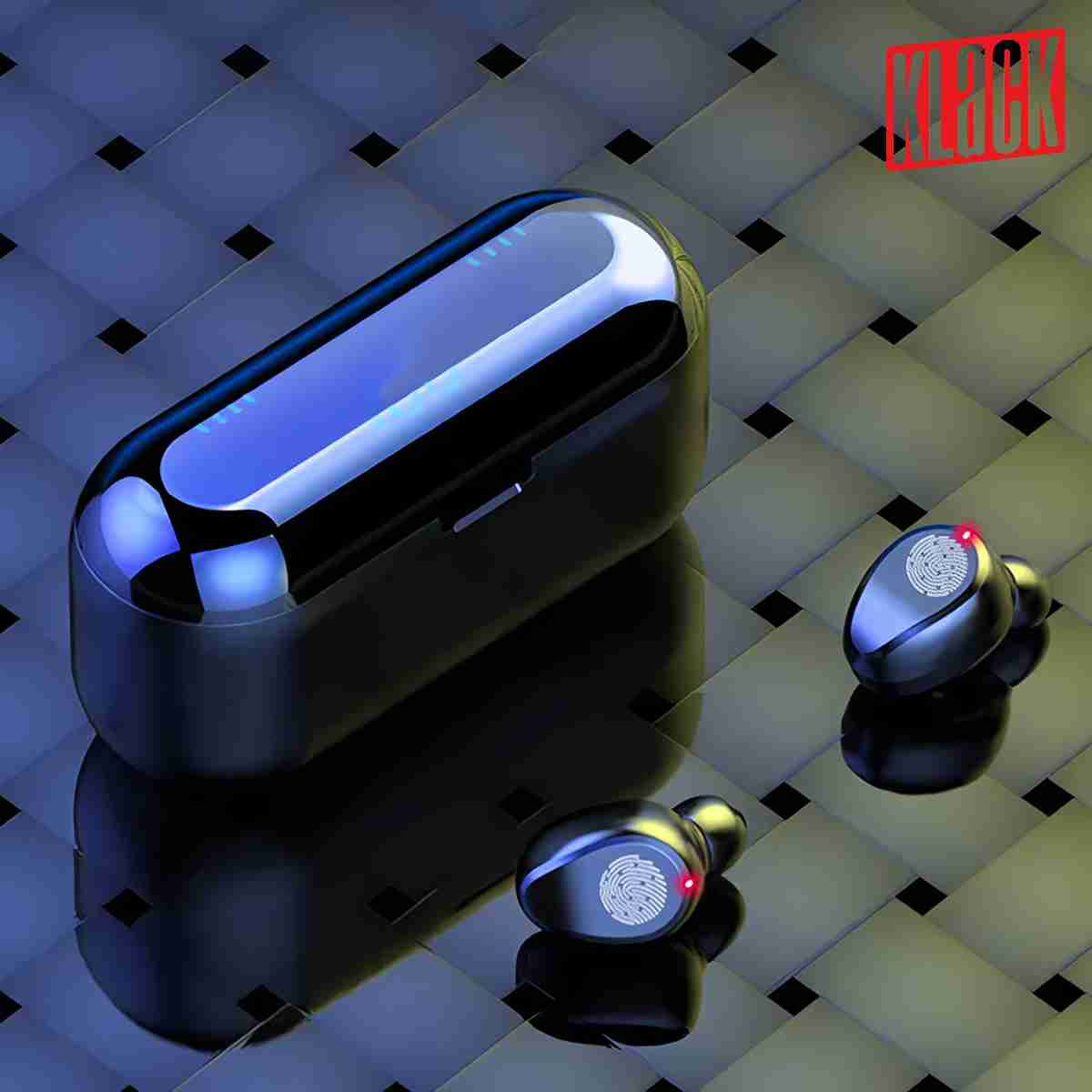 Auriculares Bluetooth True Wireless Almalux® KF9 In Ear con Micrófono