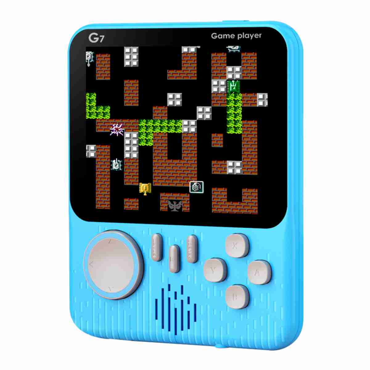 Consola Almalux® G7 con 666 juegos clásicos Retro: Pantalla grande de 3 - 5 pulgadas y conectividad a TV
