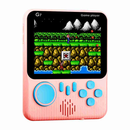 Consola Almalux® G7 con 666 juegos clásicos Retro: Pantalla grande de 3 - 5 pulgadas y conectividad a TV