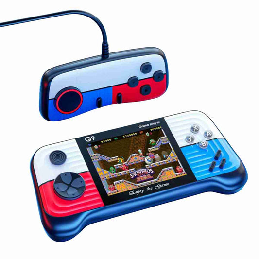Consola de juegos Retro portátil Almalux® G9 con 666 juegos con Gamepad adicional