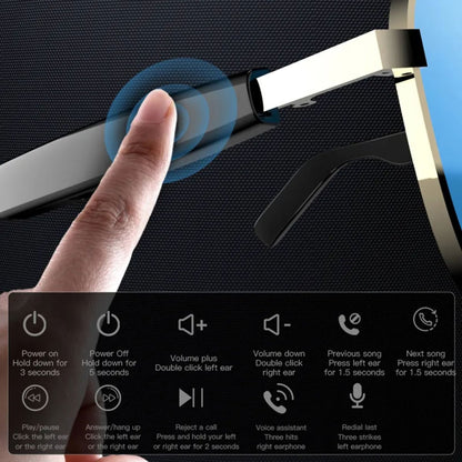 Gafas Inteligentes Almalux® Aviator con Bluetooth – Gafas de Sol con Audio, Micrófono, Asistente de Voz y Protección UV | IPX4 | 6-7h de Música