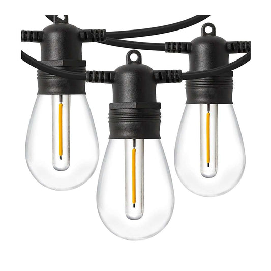 Guirnalda Almalux® de luces led Vintage Decorativas de exterior/interior de 5 metros y conexión a enchufe de pared de 3 metros