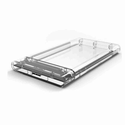 Caja de disco duro transparente Almalux® -  USB 3.0 a SATA -  HDD SSD de 2.5 pulgadas