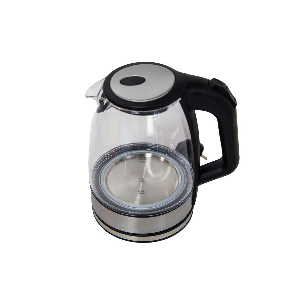 Hervidor de Agua Almalux® de Cristal 1.8L 2200W con Apagado Automático, Base 360°, Termostato de Alta Calidad y Protección contra Ebullición