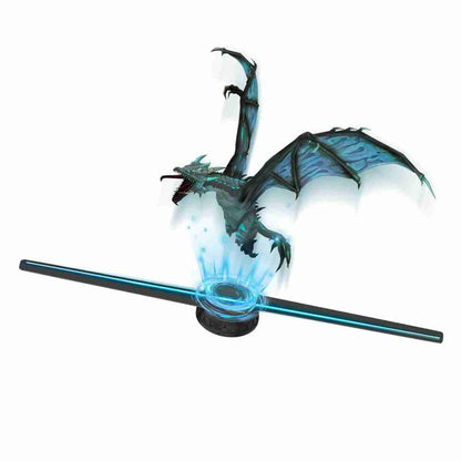 Proyector ventilador Almalux® de hologramas 3D de 42cm WiFi con 224 luces LED para Casa ó publicidad en tiendas -  fiestas ó bares