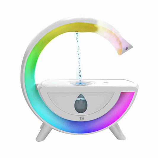 Humidificador Almalux® antigravedad -  difusor creativo de aromaterapia -  lámpara de mesa RGB -  luz nocturna para oficina y dormitorio