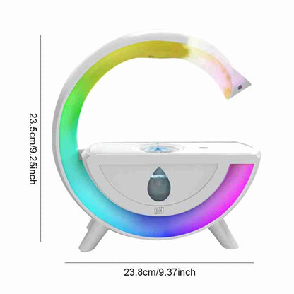 Humidificador Almalux® antigravedad -  difusor creativo de aromaterapia -  lámpara de mesa RGB -  luz nocturna para oficina y dormitorio