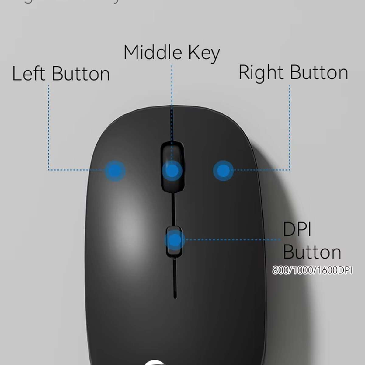 Teclado y Ratón Almalux® K10C de tamaño completo de 104 teclas en Español (Incluye Ñ), compatible con PC, tablet y portátil
