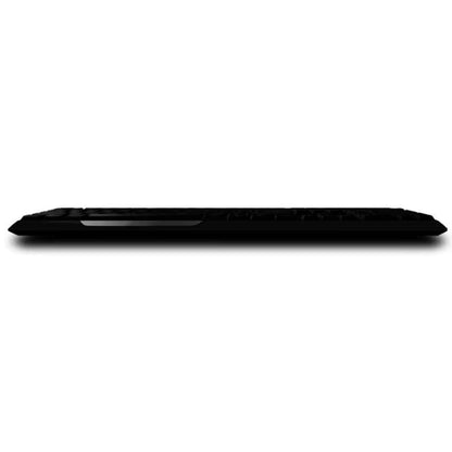 Teclado y Ratón Almalux® K10C de tamaño completo de 104 teclas en Español (Incluye Ñ), compatible con PC, tablet y portátil