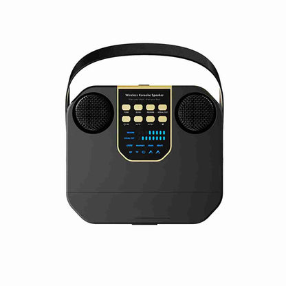 Altavoz Subwoofer Karaoke Almalux® con doble micrófono -  Bluetooth -  100W -  Cambiador de Voz