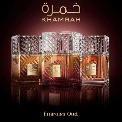 Perfume Khamrah Qahwa de Lattaffa (ORIGINAL) | 100ml | Perfume Unisex | Oriental Ahumado | Nota De Tabaco Y Praliné | Aroma Oriental | Alta Duración | Perfume De Mujer y Hombre (Unisex)