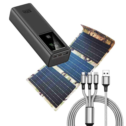 Kit de Emergencia 100W Almalux®: Energía Portátil en Todo Momento