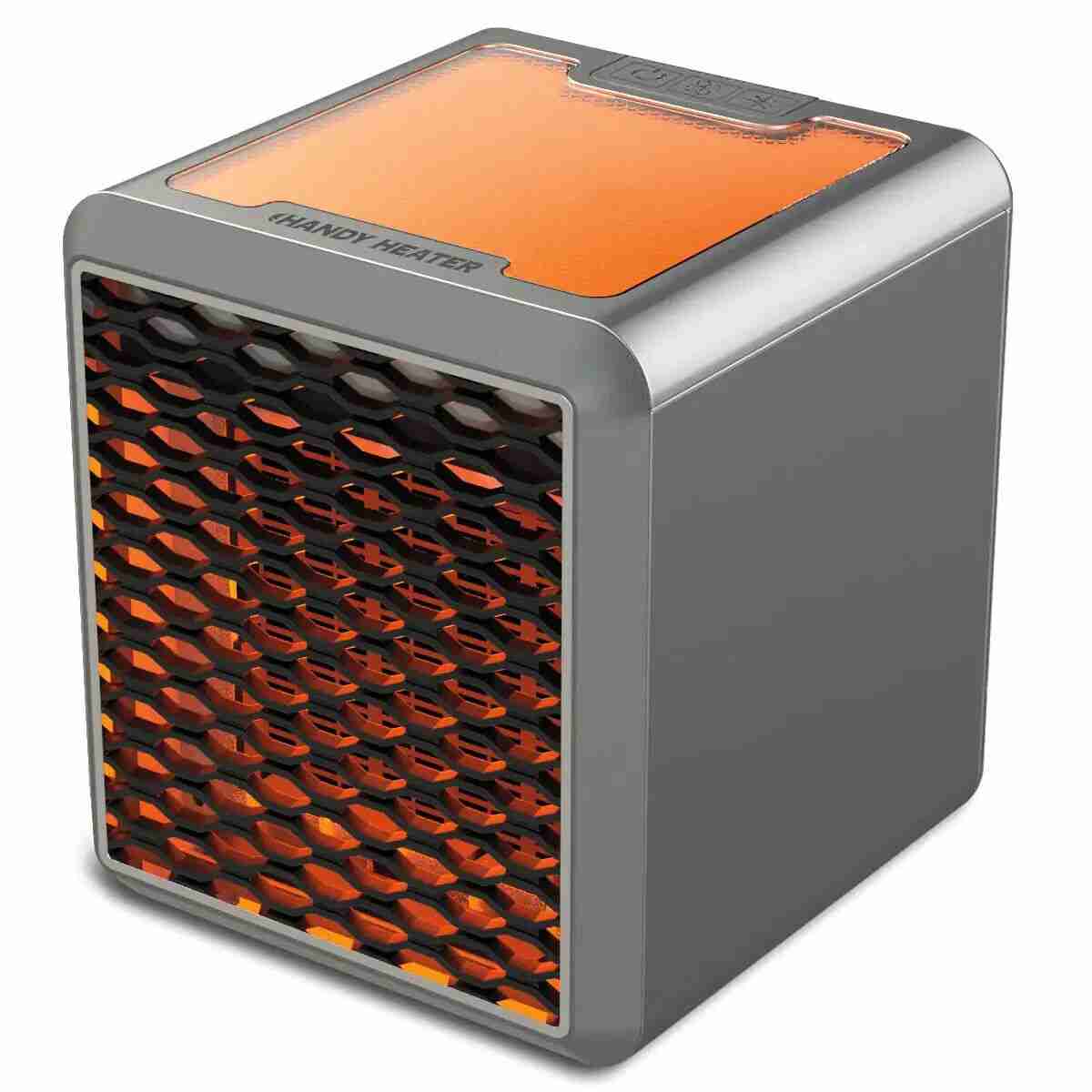 Calefactor personal Almalux® Handy Heater de cerámica de 1500W con calor ajustable -  portátil -  silencioso y eficiente energéticamente
