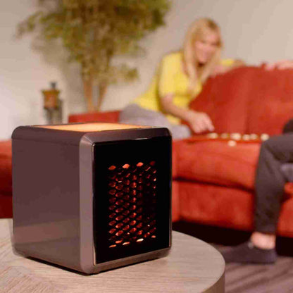 Calefactor personal Almalux® Handy Heater de cerámica de 1500W con calor ajustable -  portátil -  silencioso y eficiente energéticamente
