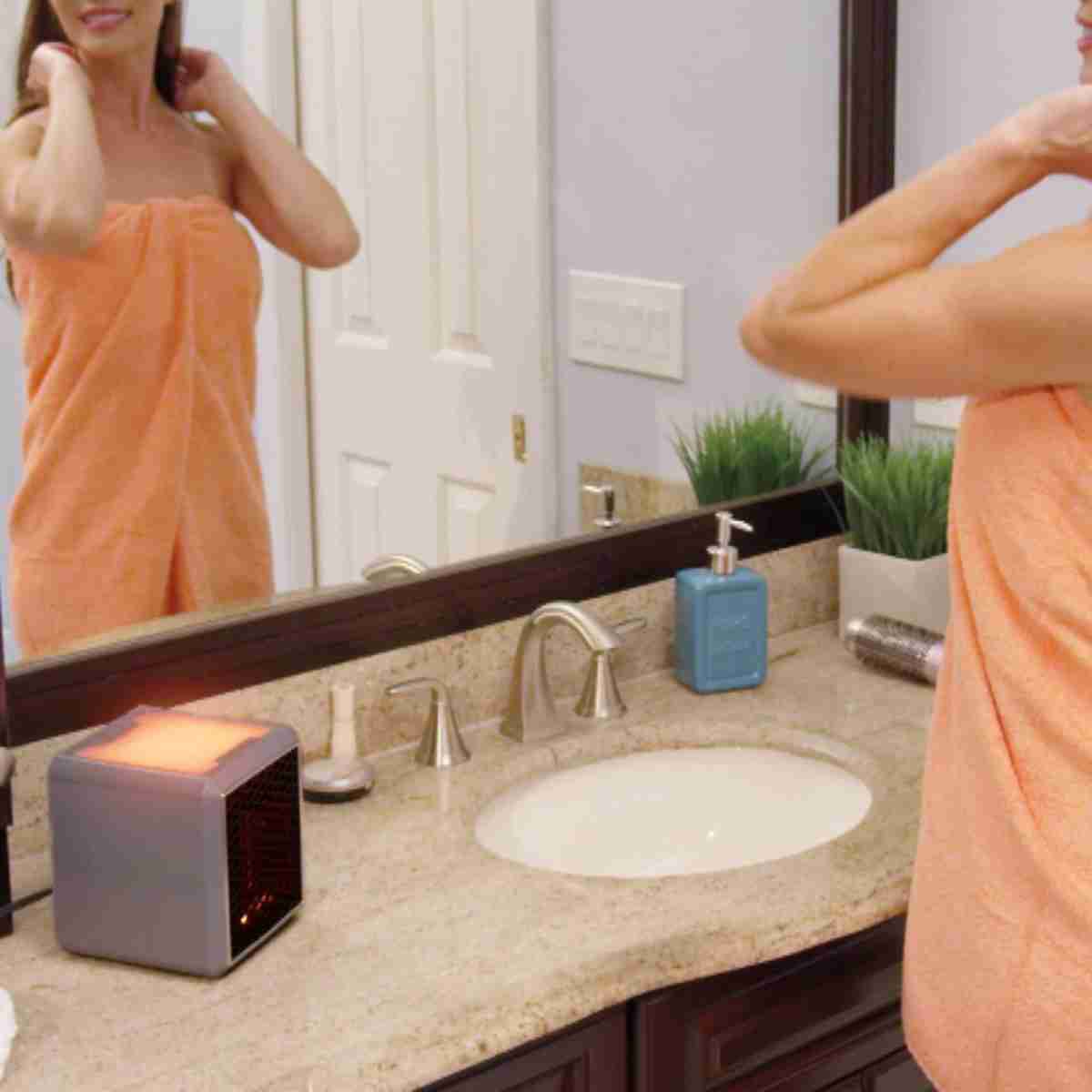 Calefactor personal Almalux® Handy Heater de cerámica de 1500W con calor ajustable -  portátil -  silencioso y eficiente energéticamente