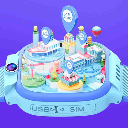 Reloj inteligente Almalux® -  Smartwatch para niños con GPS Localizador y comunicación -  4G