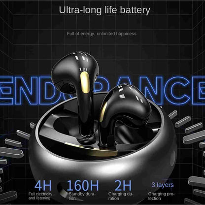 Auriculares Inalámbricos Almalux® KM89 con Diseño Giratorio - Bluetooth 5.0 -  Resistente al Agua -  Cambio Maestro-Esclavo