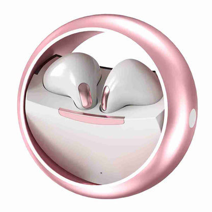 Auriculares Inalámbricos Almalux® KM89 con Diseño Giratorio - Bluetooth 5.0 -  Resistente al Agua -  Cambio Maestro-Esclavo