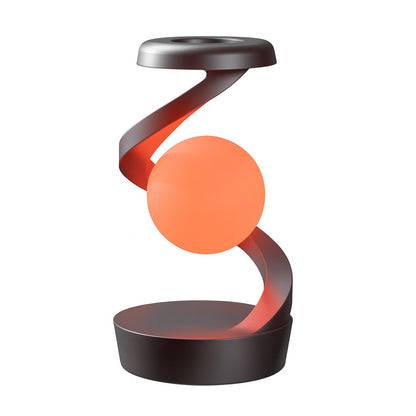 Lámpara de Bola Levitante Almalux® 3D | Luna Flotante Magnética con Luz LED Regulable y Carga Inalámbrica | Decoración Moderna y Regalo Original