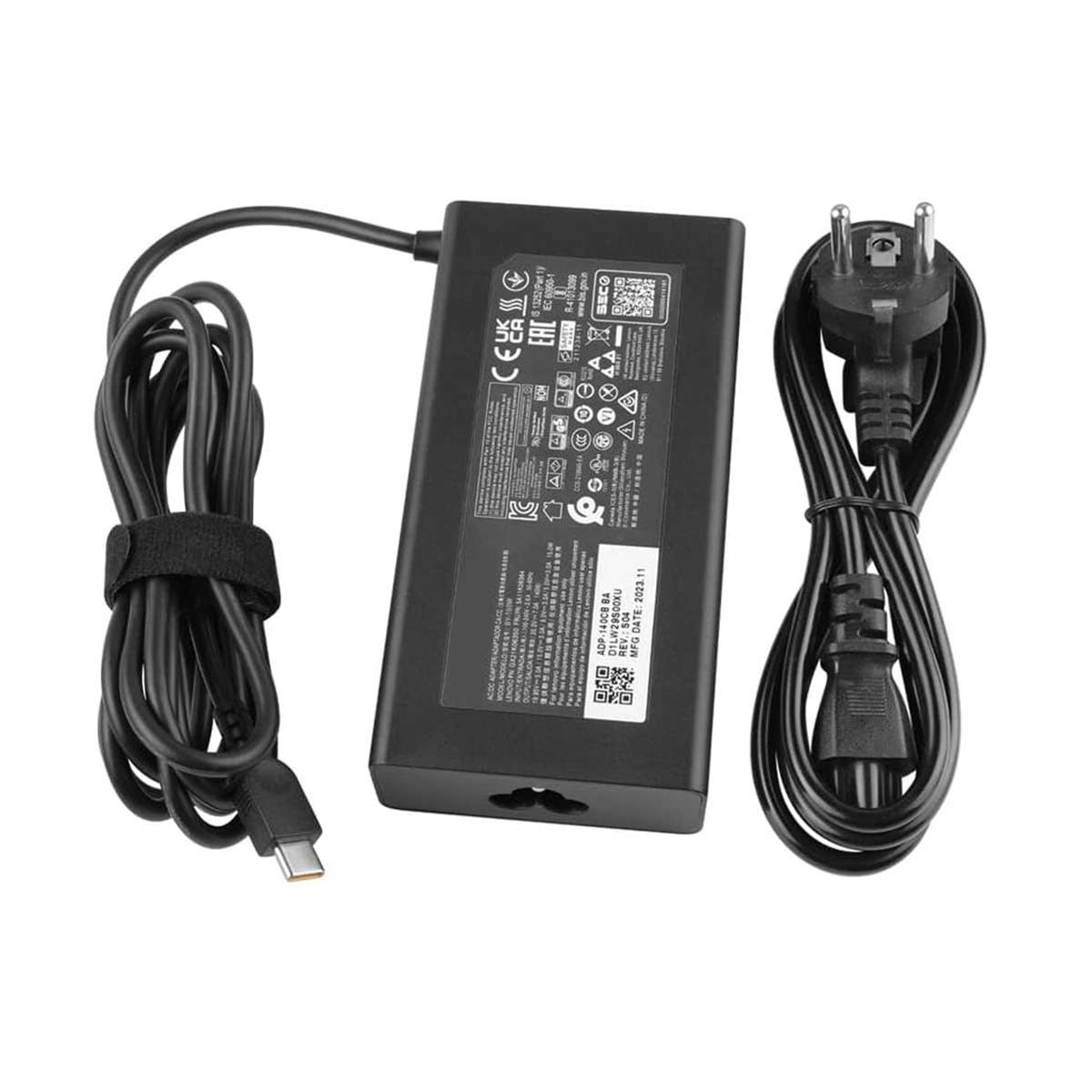 Cargador Almalux® USB-C 140W para Portátil Lenovo 20V 7A, Compatible con Slim Pro, Yoga Pro, IdeaPad Pro, Legion y ThinkPad