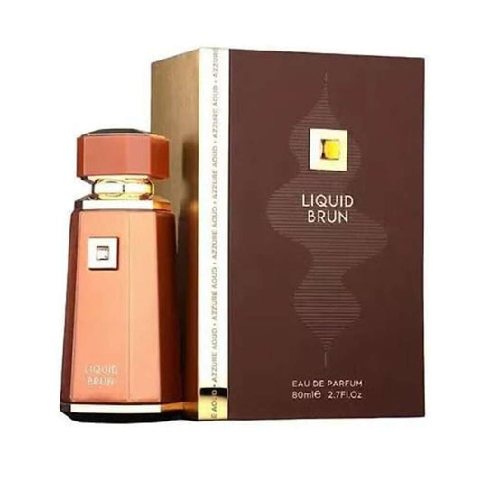 Perfume Liquid Brun de French Avenue – Eau de Parfum 100 ml | Aroma Oriental Amaderado con Vainilla y Cardamomo | Alta Duración