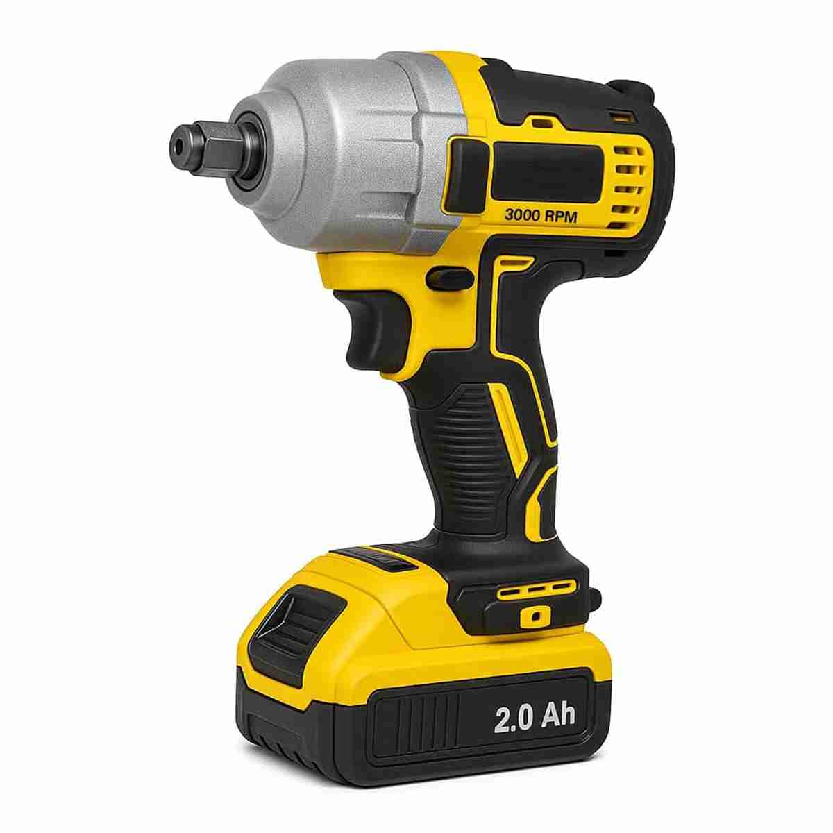 Llave de Impacto Inalámbrica Almalux® 350W Brushless – 3000 RPM y 300 Nm con Vasos de Impacto