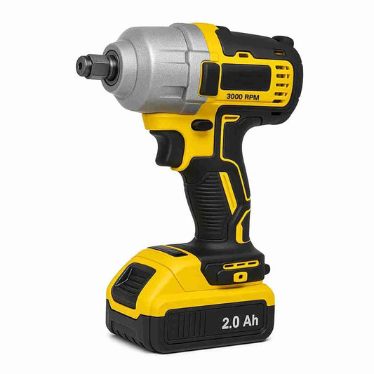 Llave de Impacto Inalámbrica Almalux® 350W Brushless – 3000 RPM y 300 Nm con Vasos de Impacto