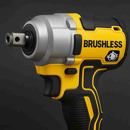 Llave de Impacto Inalámbrica Almalux® 350W Brushless – 3000 RPM y 300 Nm con Vasos de Impacto