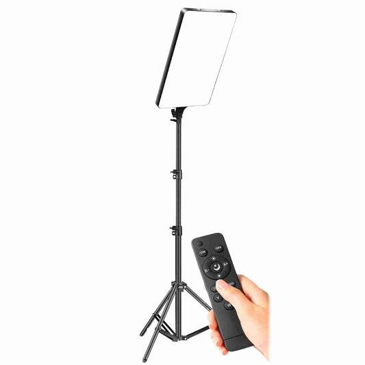 Luz de relleno Almalux® para fotografía y vídeo de 19"con mando y trípode de 2.1m -  mejora la calidad