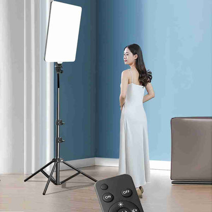 Luz de relleno Almalux® para fotografía y vídeo de 19"con mando y trípode de 2.1m -  mejora la calidad