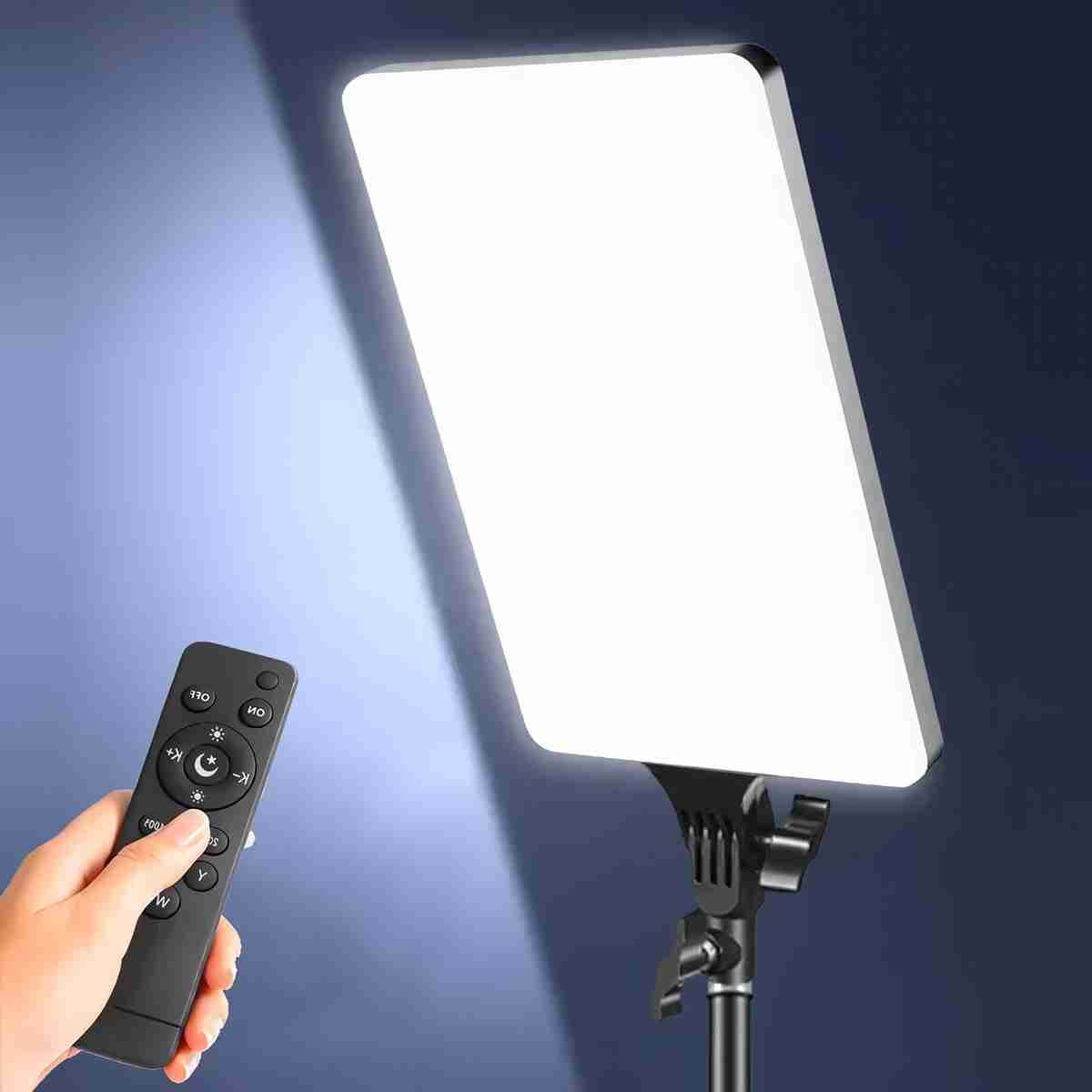 Luz de relleno Almalux® para fotografía y vídeo de 19"con mando y trípode de 2.1m -  mejora la calidad