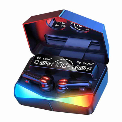 Auriculares inalámbricos Gaming True Wireless con reducción de ruido y estuche de carga inalámbrico
