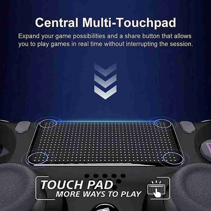 Mando P4 Azul Militar compatible con PS4 Play Station 4