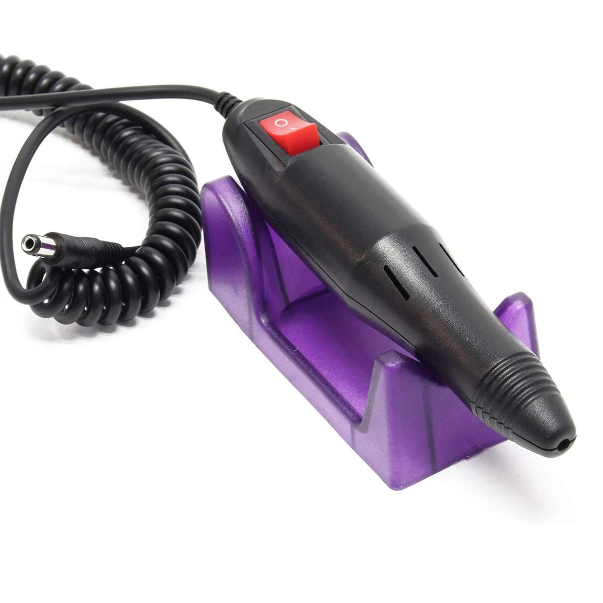 Set manicura y pedicura Almalux® profesional, Torno, fresadora, pulidora de uñas Lima eléctrica con 6 Cabezales