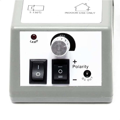 Set manicura y pedicura Almalux® profesional, Torno, fresadora, pulidora de uñas Lima eléctrica con 6 Cabezales