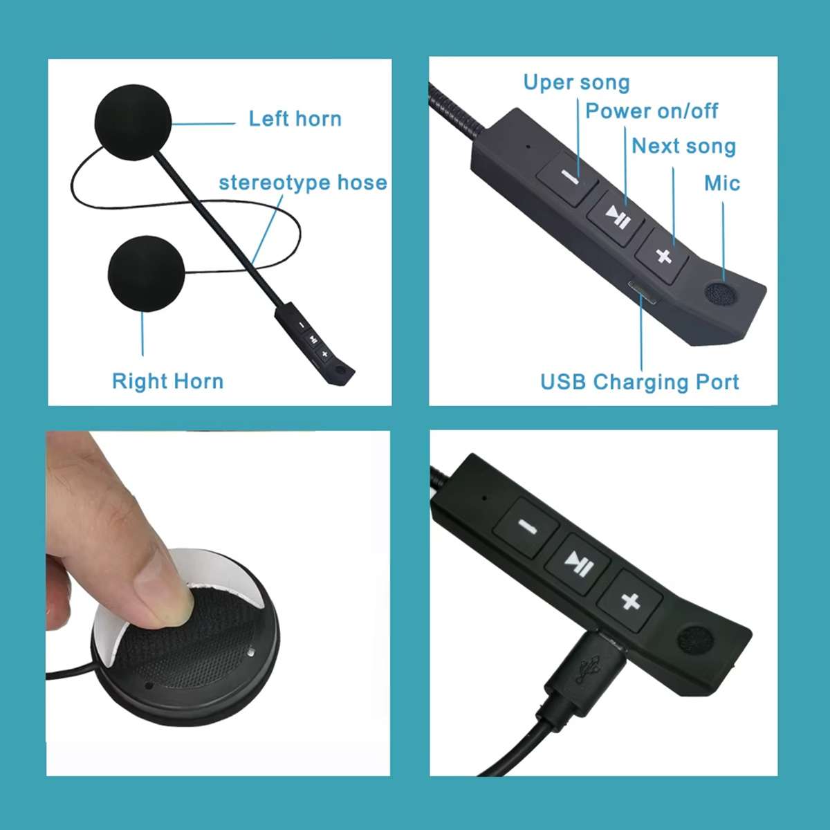 Auriculares Inalámbricos Bluetooth Almalux® para Casco de Motocicleta: Tecnología Avanzada para Conducción Segura