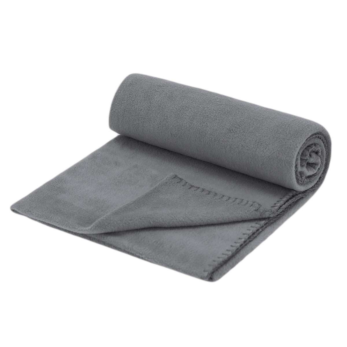 Manta Polar Almalux® 120x150 cm: Comodidad y Elegancia en Gris