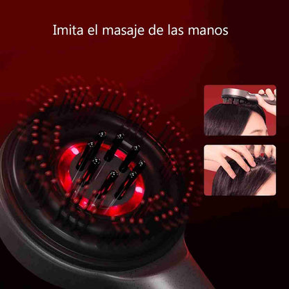 Cepillo Masajeador Almalux® XYT-0801 del Cuero Cabelludo con difusor de Serum ó Aceites