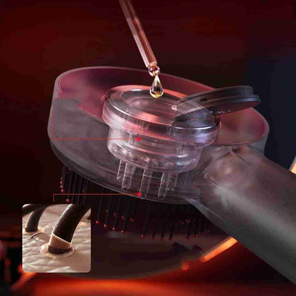 Cepillo Masajeador Almalux® XYT-0801 del Cuero Cabelludo con difusor de Serum ó Aceites