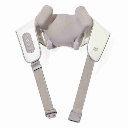 Masajeador de cuello Almalux® NeckMass -  Shiatsu para espalda -  hombros y cuello con calor -  masaje profundo en casa para relajación muscular