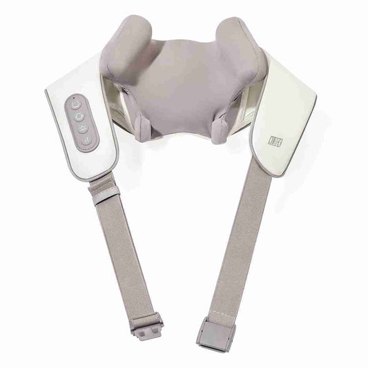 Masajeador de cuello Almalux® NeckMass -  Shiatsu para espalda -  hombros y cuello con calor -  masaje profundo en casa para relajación muscular