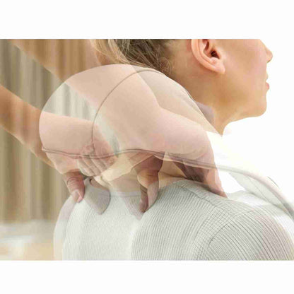Masajeador de cuello Almalux® NeckMass -  Shiatsu para espalda -  hombros y cuello con calor -  masaje profundo en casa para relajación muscular