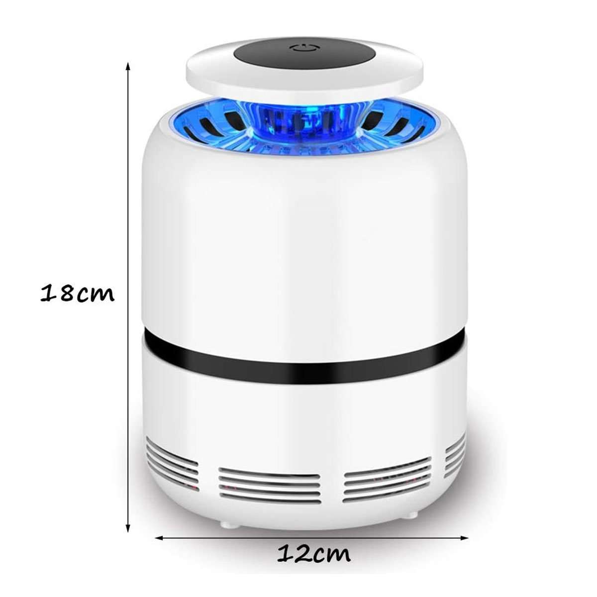 Lámpara Mata Mosquitos Almalux® Insect Killer USB – Sin Químicos, Silenciosa y Eficaz | Para Interiores | Área 20-50 m²