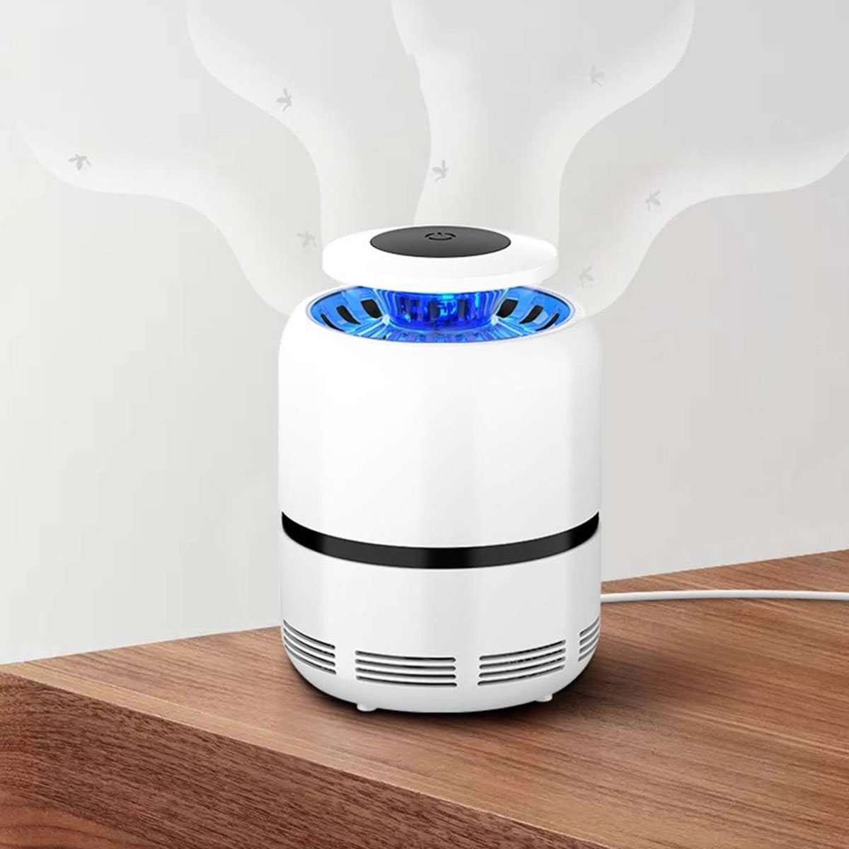 Lámpara Mata Mosquitos Almalux® Insect Killer USB – Sin Químicos, Silenciosa y Eficaz | Para Interiores | Área 20-50 m²