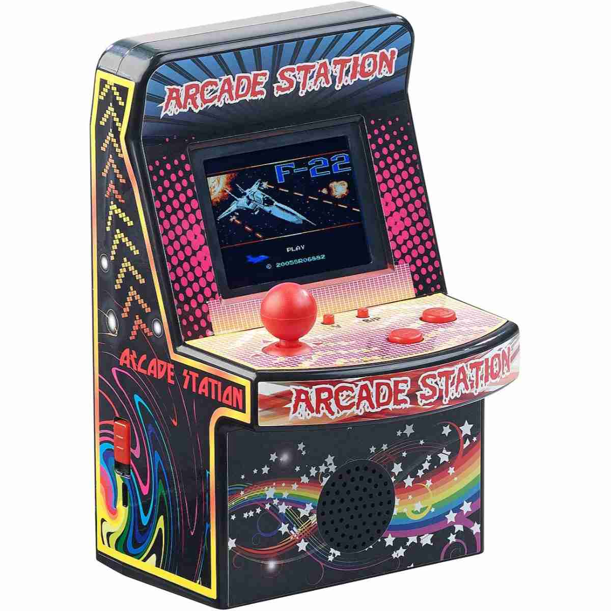 Mini Consola Arcade Almalux® con 240 juegos retro para diversión portátil
