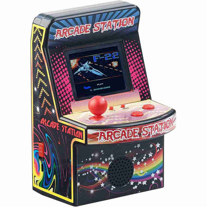 Mini Consola Arcade Almalux® con 240 juegos retro para diversión portátil