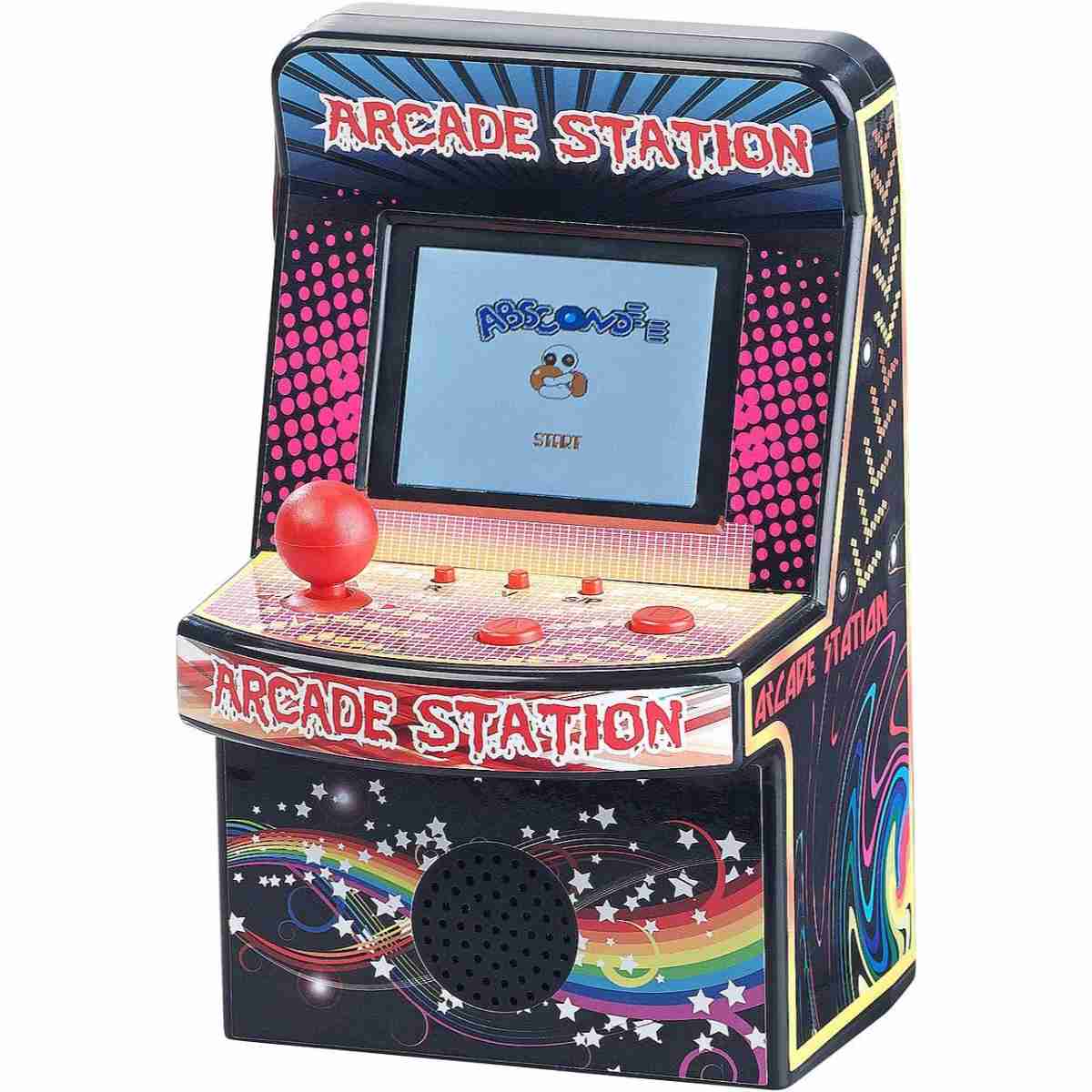 Mini Consola Arcade Almalux® con 240 juegos retro para diversión portátil