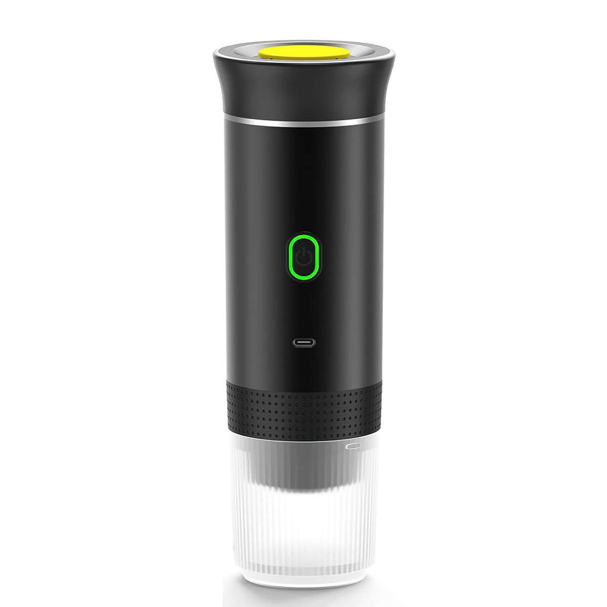 Mini Cafetera Portátil Almalux® 3 en 1 – 15 Bares, Recargable USB-C, Compatible con Cápsulas y Café Molido, Ideal para Viajes, Oficina y Camping